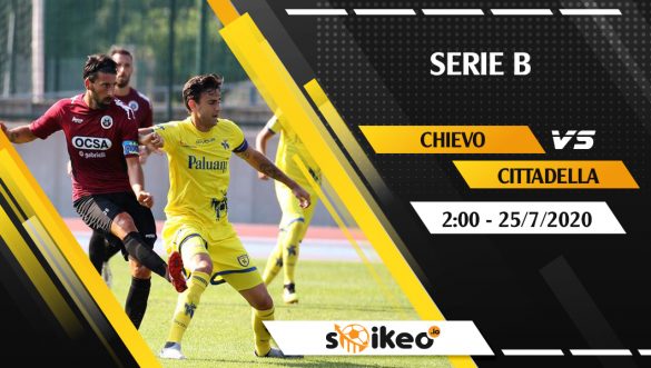 Soi kèo Chievo vs Cittadella vào 2h ngày 25/7/2020