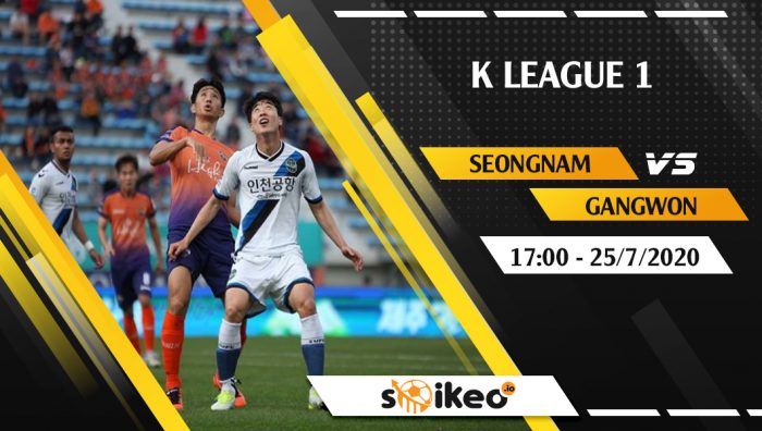 Soi kèo Seongnam vs Gangwon vào 17h ngày 25/7/2020