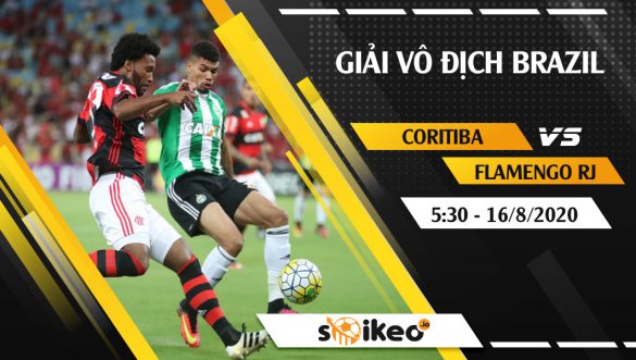 Soi kèo Coritiba vs Flamengo RJ vào 5h30 ngày 16/8/2020