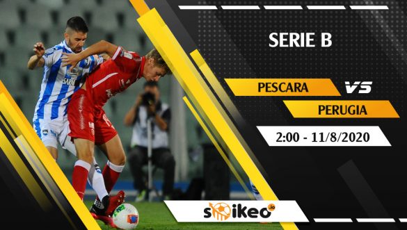 Soi kèo Pescara vs Perugia vào 2h ngày 11/8/2020