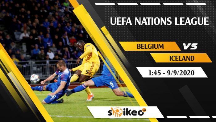 Soi kèo Belgium vs Iceland vào 1h45 ngày 9/9/2020