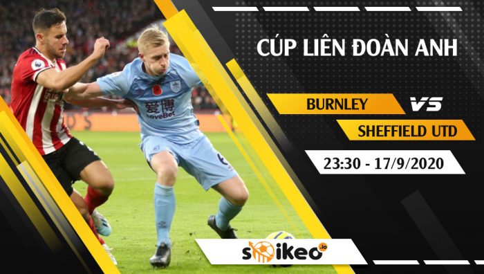 Soi kèo Burnley vs Sheffield Utd vào 23h30 ngày 17/9/2020