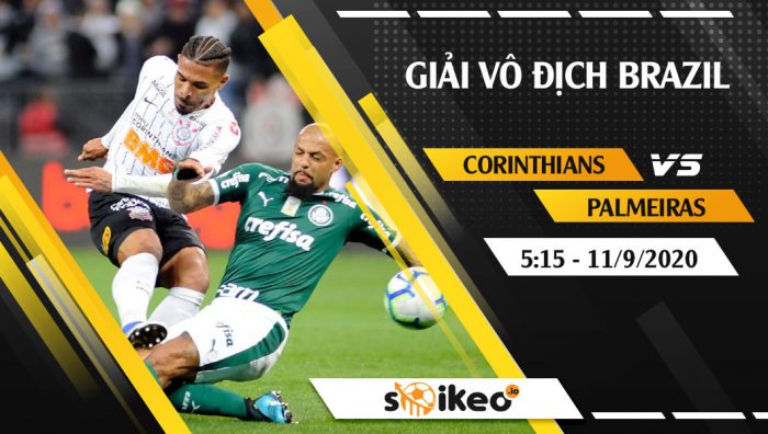 Soi kèo Corinthians vs Palmeiras vào 5h15 ngày 11/9/2020