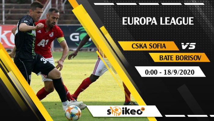 Soi kèo CSKA Sofia vs BATE Borisov vào 0h ngày 18/9/2020