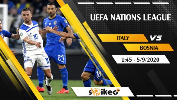 Soi kèo Italy vs Bosnia & Herzegovina vào 1h45 ngày 5/9/2020