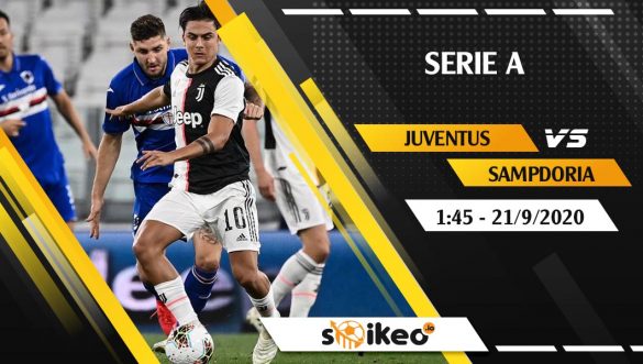 Soi kèo Juventus vs Sampdoria vào 1h45 ngày 21/9/2020