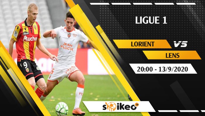 Soi kèo Lorient vs Lens vào 20h ngày 13/9/2020