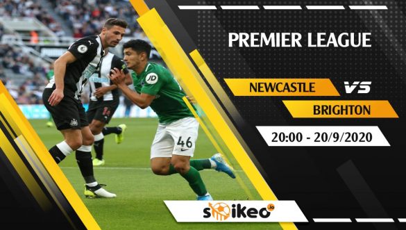 Soi kèo Newcastle vs Brighton & Hove Albion vào 20h ngày 20/9/2020