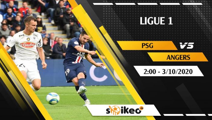 Soi kèo PSG vs Angers vào 2h ngày 3/10/2020