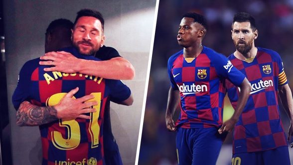 Griezmann bảo vệ Ansu Fati trước những lời lẽ phân biệt chủng tộc