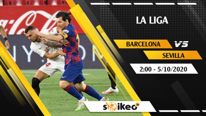 Soi kèo Barcelona vs Sevilla vào 2h ngày 5/10/2020