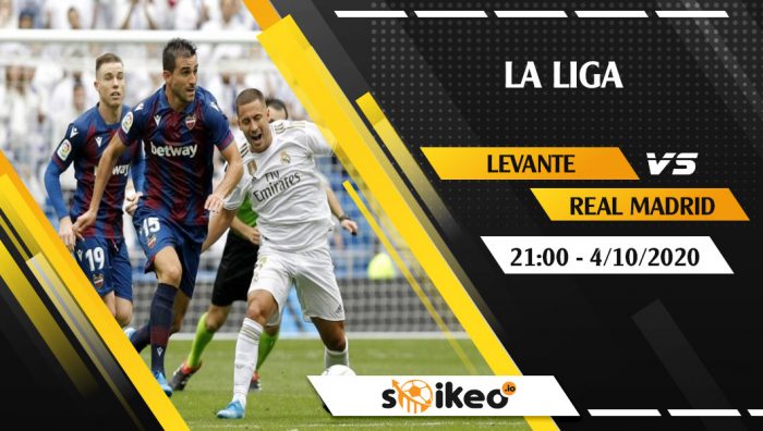 Soi kèo Levante vs Real Madrid vào 21h ngày 4/10/2020