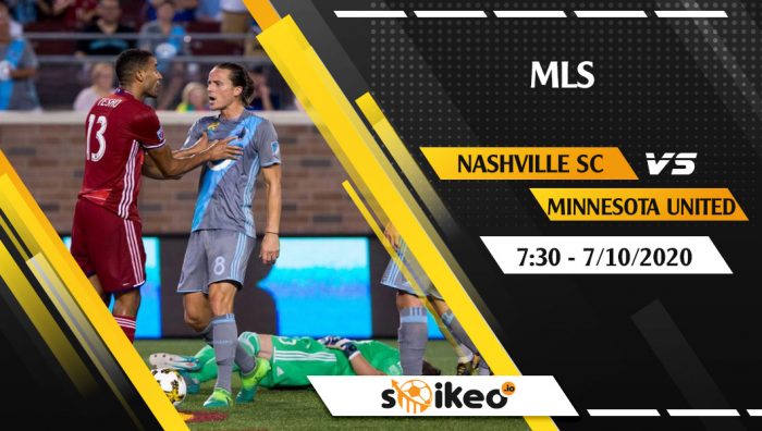 Soi kèo Nashville SC vs Minnesota United vào 7h30 ngày 7/10/2020