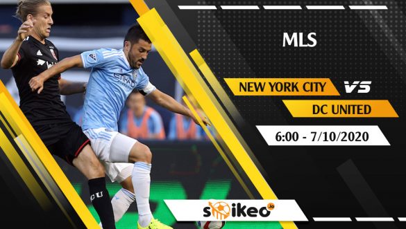 Soi kèo New York City vs DC United vào 6h ngày 7/10/2020