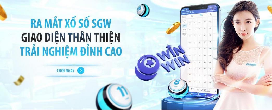 [HOT] FUN88 RA MẮT XỔ SỐ SGW – GIAO DIỆN THÂN THIỆN, CHƠI LÀ THẮNG
