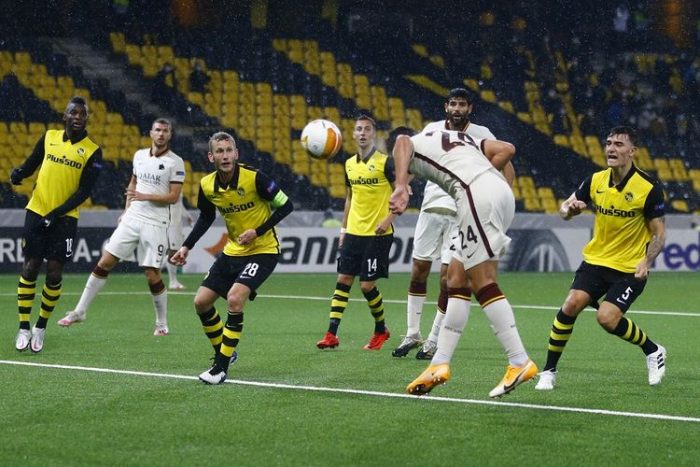 Soi kèo AS Roma vs Young Boys vào 3h ngày 4/12/2020