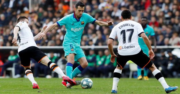 Soi kèo Barcelona vs Valencia vào 22h15 ngày 19/12/2020