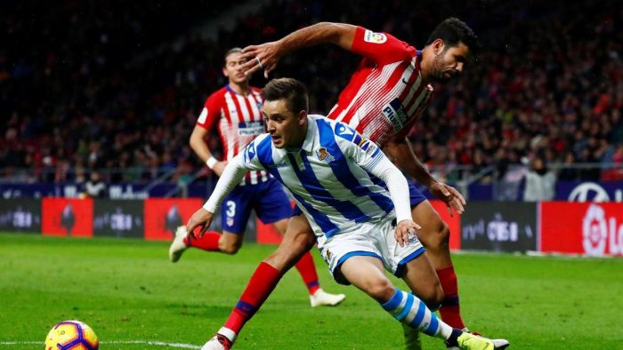 Soi kèo Real Sociedad vs Atletico Madrid vào 1h45 ngày 23/12/2020