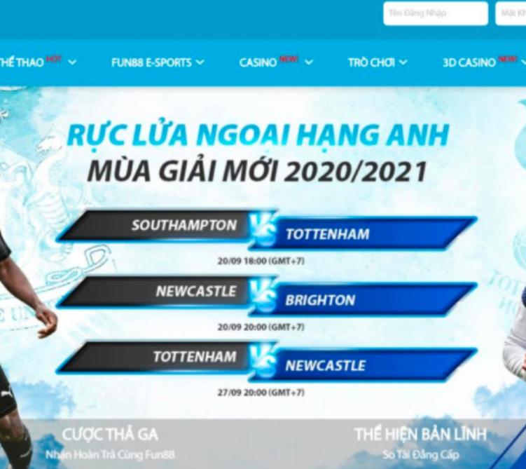 TIP  CÁ ĐỘ BÓNG ĐÁ CHO NGƯỜI MỚI CHƠI TẠI FUN88 NHÀ CÁI HÀNG SỐ 1 VIỆT NAM 