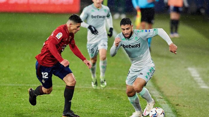 Soi kèo Betis vs Osasuna vào 3h ngày 2/2/2021