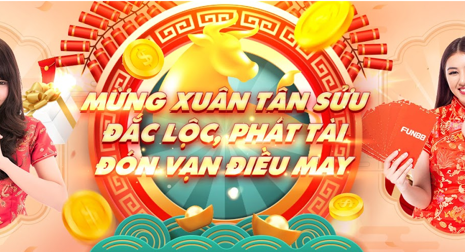 MƯA LÌ XÌ FUN88! THƯỞNG TƯNG BỪNG TẾT TÂN SỬU 2021 TẠI FUN88! NHẬN LÌ XÌ ĐẾN 88 TRIỆU ĐỒNG