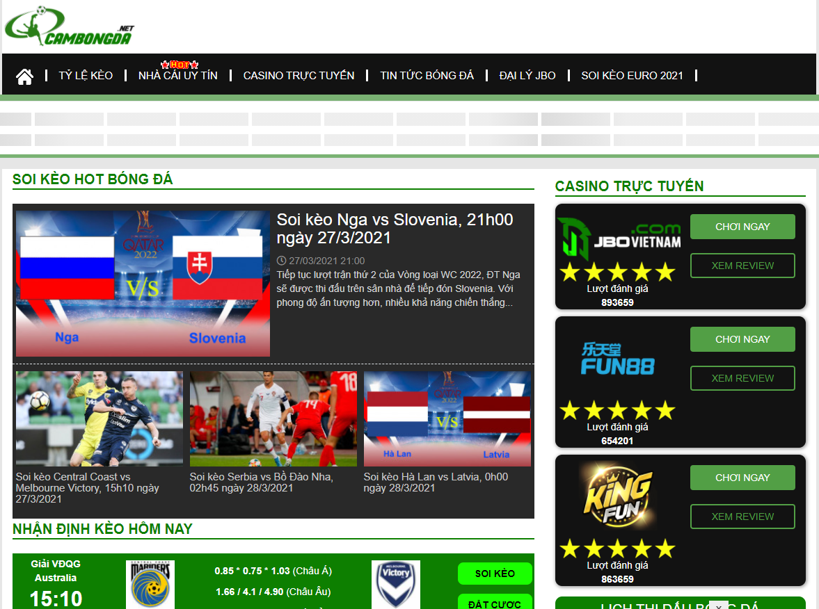 Giới thiệu về trang soi kèo nhà cái, nhận định bóng đá miễn phí Cảm bóng đá