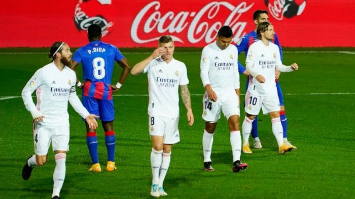Soi kèo Real Madrid vs Eibar vào 21h15 ngày 3/4/2021