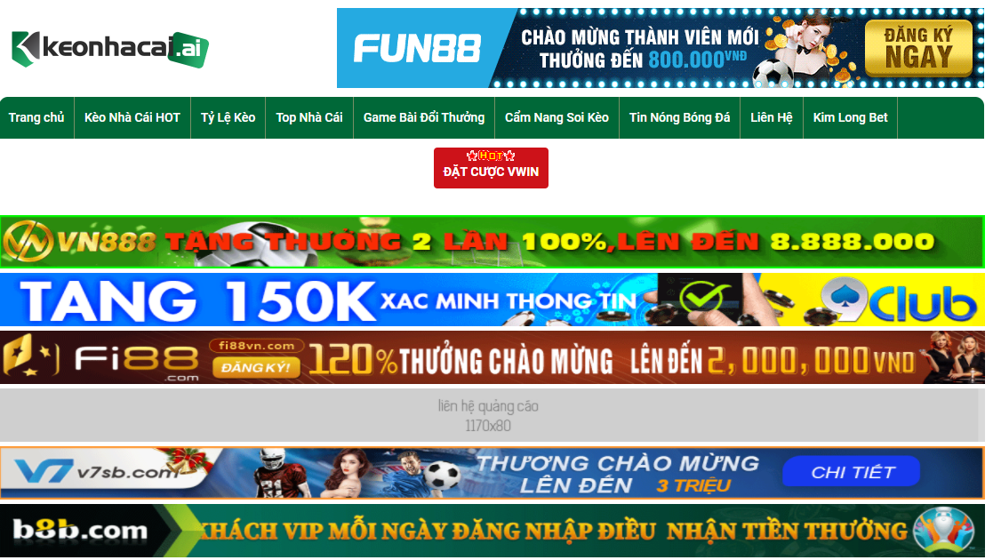 KeonhacaiAI – Trang web nhận định kèo nhà cái, soi kèo bóng đá miễn phí