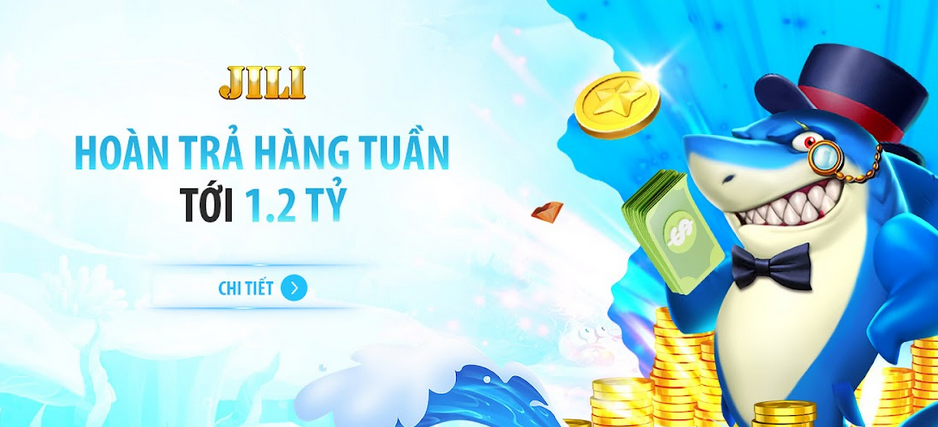 Bắn cá Jili thách thức các vua bắn cá với hoàn trả lên tới 1 tỉ 2