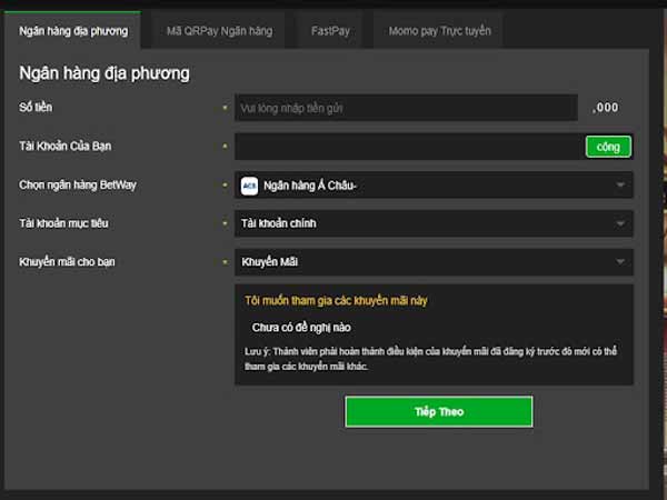Hướng dẫn chi tiết cách gửi và rút tiền tại nhà cái lớn nhất Châu Âu