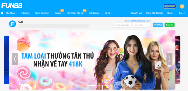 Hướng Dẫn Đăng Ký Và Rút Tiền Fun88 – Nhận Thưởng Tân Thủ Tới 418K
